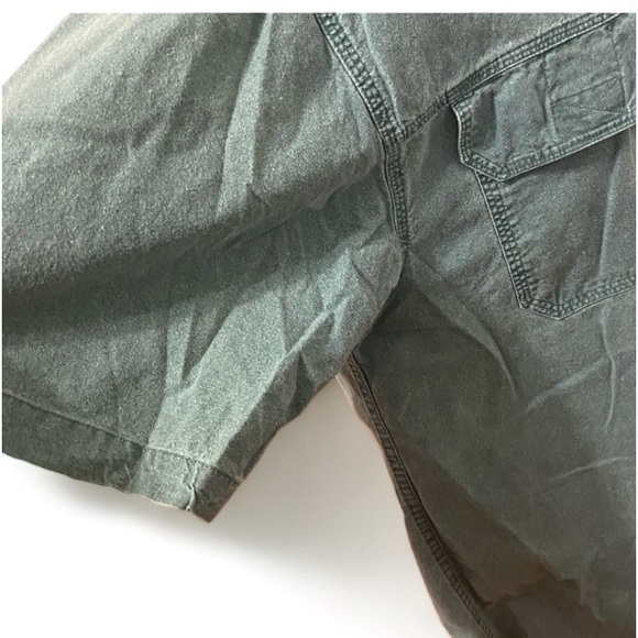 Against the elements large green 100% cotton shirt - Picture 2 of 5